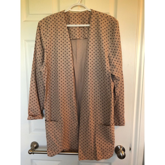 Beautiful vintage long blazer - Picture 9 of 11